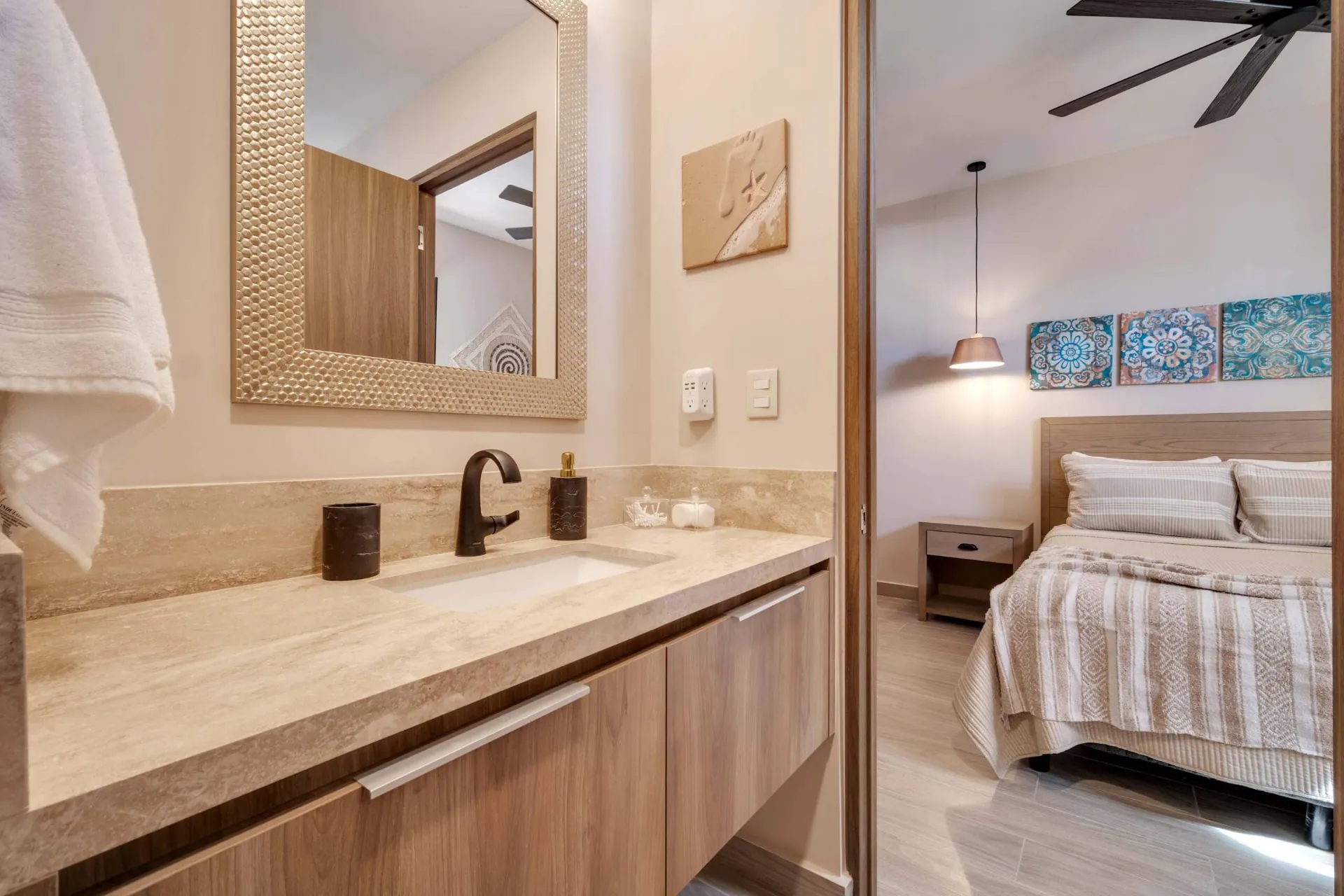 Primary bedroom at Eagles Nest Cabo in Las Arenas